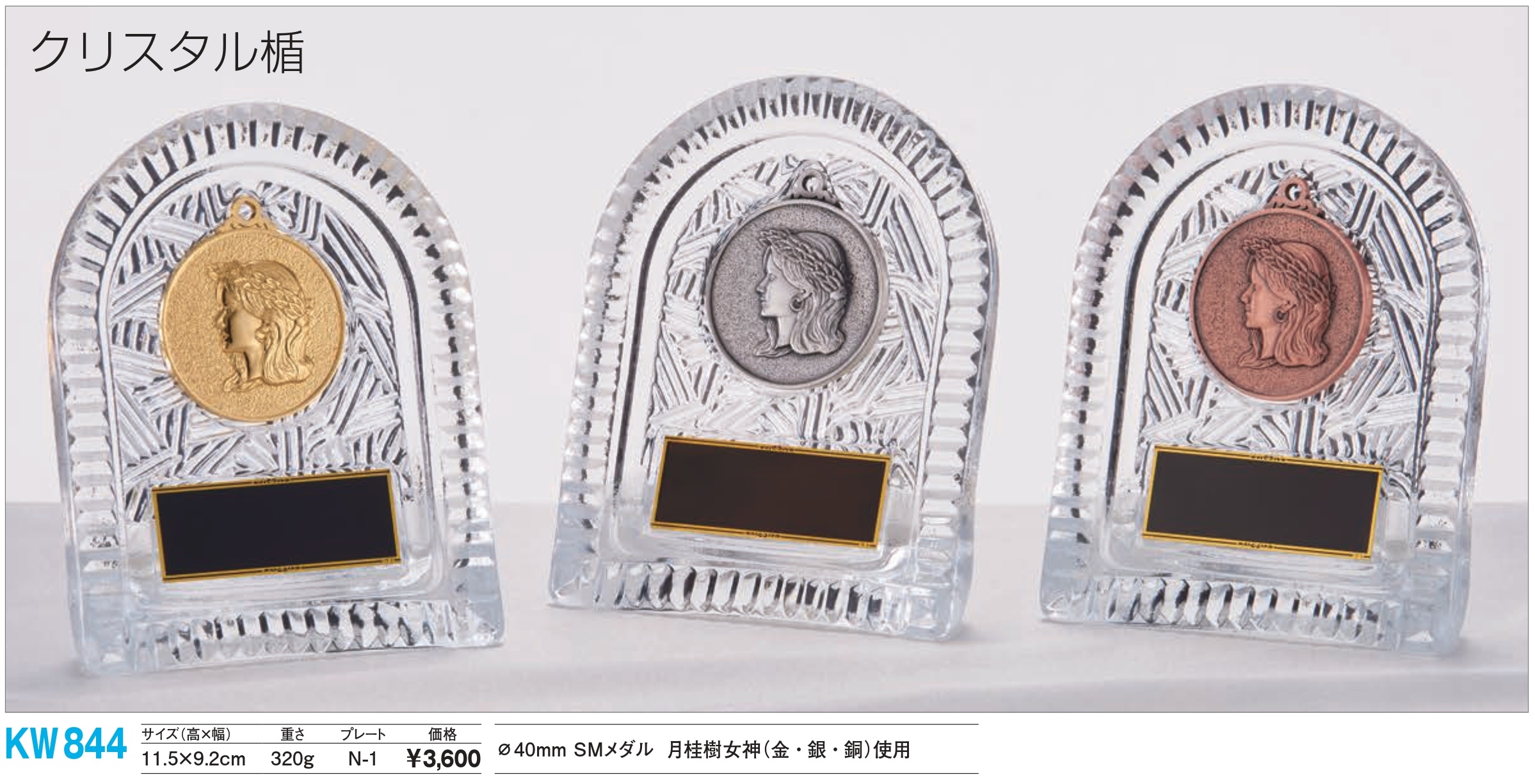 クリスタル クリスタル楯 KW844/N-1