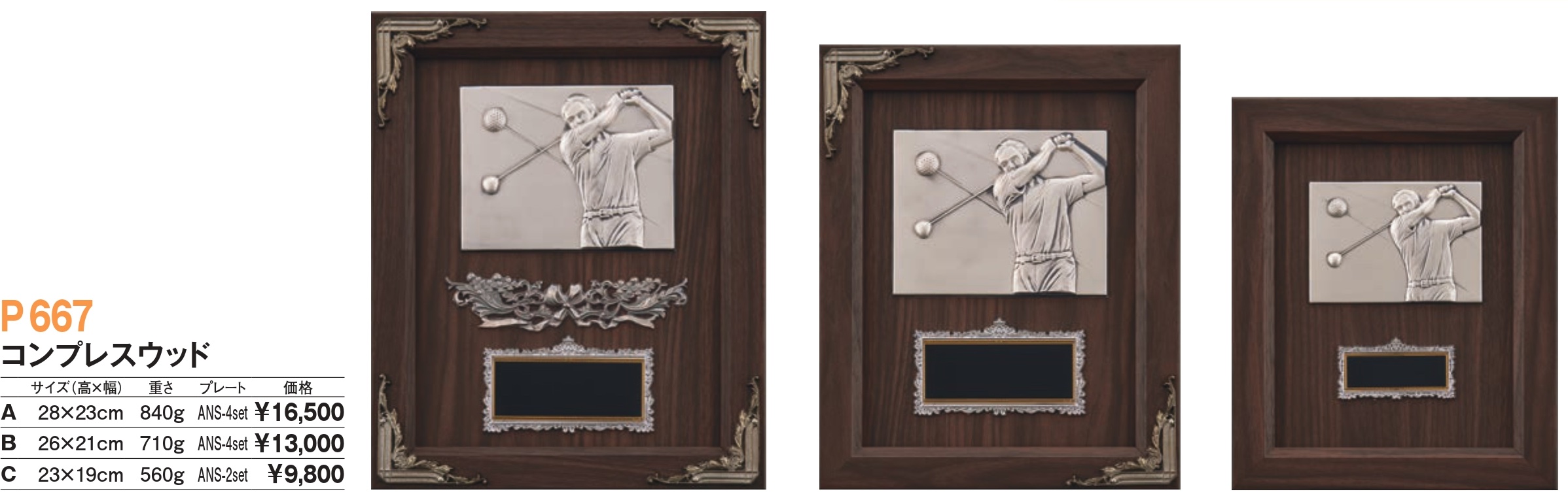 楯 ゴルフ P667C/ANS-2set